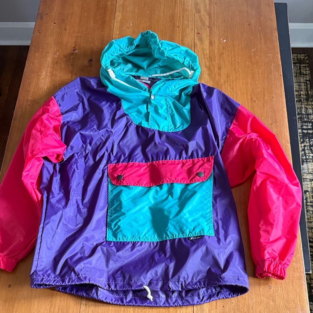 K-Way vintage windbreaker